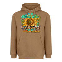 Toasted Coconut raised on country  sunshine Heavyweight Hoodie - NancyCooperArtShop