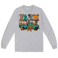Moon Dust farm life farm animals truck Long Sleeve Tee - Jasminsmagicworld