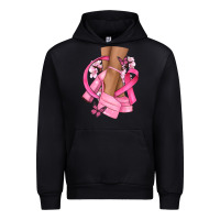 Black breast cancer diva Urban Hoodie - NancyCooperArtShop
