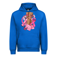 Cobalt breast cancer diva Urban Hoodie - NancyCooperArtShop