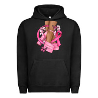 Pigment Black breast cancer diva Urban Hoodie - NancyCooperArtShop