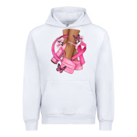 White breast cancer diva Urban Hoodie - NancyCooperArtShop