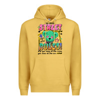 Antique Gold street rules Premium Hoodie - Artiststas