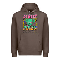Coffee street rules Premium Hoodie - Artiststas