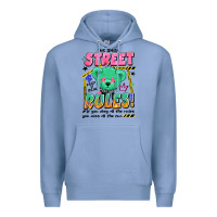 Colony Blue street rules Premium Hoodie - Artiststas