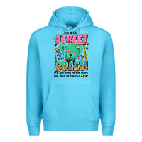 Ocean Blue street rules Premium Hoodie - Artiststas