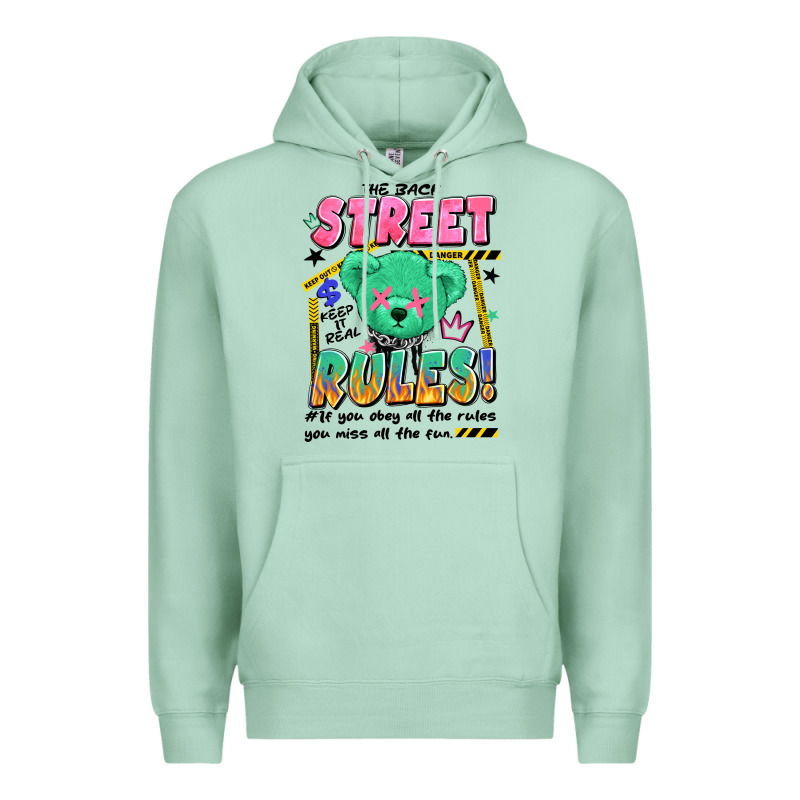 Street Rules Premium Hoodie by Artiststas | Teevron