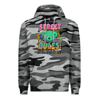 Slate Camo street rules Premium Hoodie - Artiststas