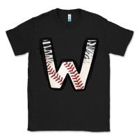 Black Baseball Alphabet Classic Tee - CowhideDigitalArt