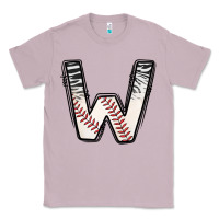 Lilac Baseball Alphabet Classic Tee - CowhideDigitalArt