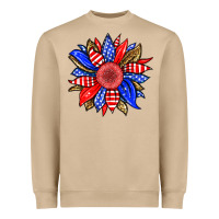Mushroom America sunflower Heavyweight Sweatshirt - Neo Western