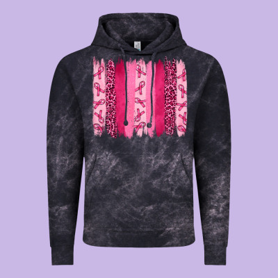 Breast Aweraness Brushstrokes Vintage Hoodie Designed By Ranaportraitstore