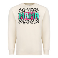Sandshell mama leopard Premium Sweatshirt - MaliasSmallBusiness
