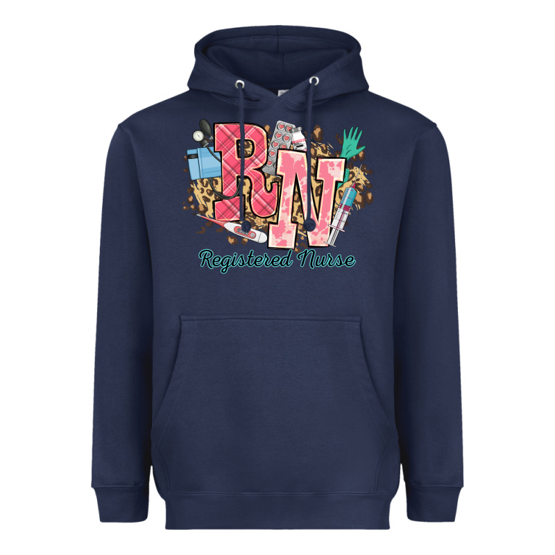 Rn Registered Nurse Western Heavyweight Hoodie by NancyCooperArtShop | Teevron