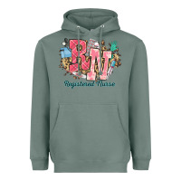 Sage rn registered nurse western Heavyweight Hoodie - NancyCooperArtShop