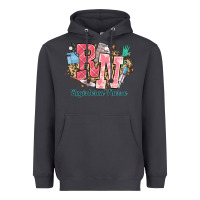 Smoke rn registered nurse western Heavyweight Hoodie - NancyCooperArtShop