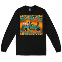 Black farm animals truck Long Sleeve Tee - Jasminsmagicworld