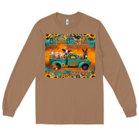 Toasted Coconut farm animals truck Long Sleeve Tee - Jasminsmagicworld