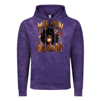 Cloud Purple melanin poppin Vintage Hoodie - Zillion Design Studio