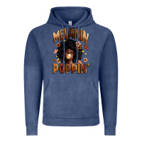 Vintage Denim melanin poppin Vintage Hoodie - Zillion Design Studio