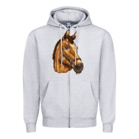 Horse Zipper Hoodie | Teevron