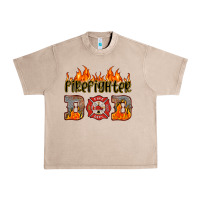 French Oak firefighter dad Urban Heavy Tee - HRA Design Shop