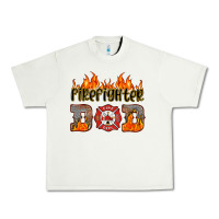 Pistachio firefighter dad Urban Heavy Tee - HRA Design Shop