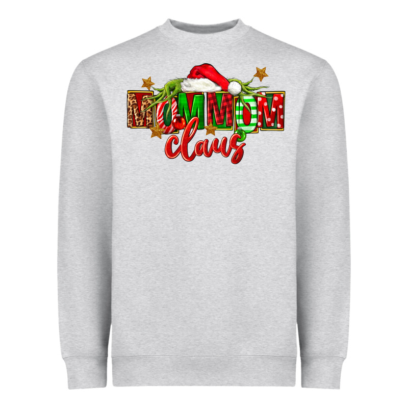 Christmas Mom Mom Claus Heavyweight Sweatshirt by FaDigitalArtStudio | Teevron