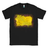Black gemstone yellow leopard background Classic Tee - JahusDesignShop