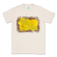 Natural gemstone yellow leopard background Classic Tee - JahusDesignShop