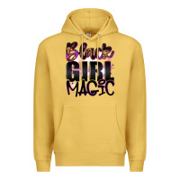 Antique Gold black girl magic Premium Hoodie - Artiststas