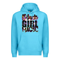 Ocean Blue black girl magic Premium Hoodie - Artiststas