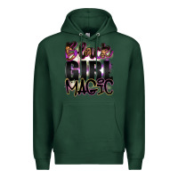 Sports Green black girl magic Premium Hoodie - Artiststas