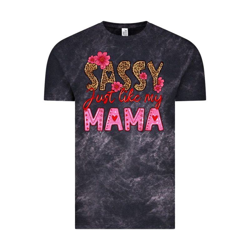 Sassy Just Like My Mama Vintage Tee by HRA Design Shop | Teevron