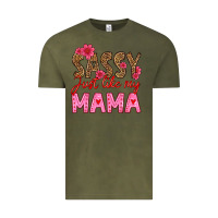 Vintage Olive sassy just like my mama Vintage Tee - HRA Design Shop