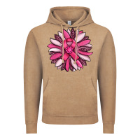 Vintage Coffee breast awareness cancer pink sunflower Vintage Hoodie - RanaPortraitStore