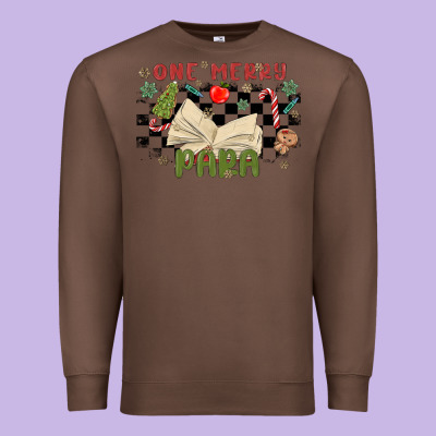 One Merry Para Premium Sweatshirt Designed By Maliassmallbusiness