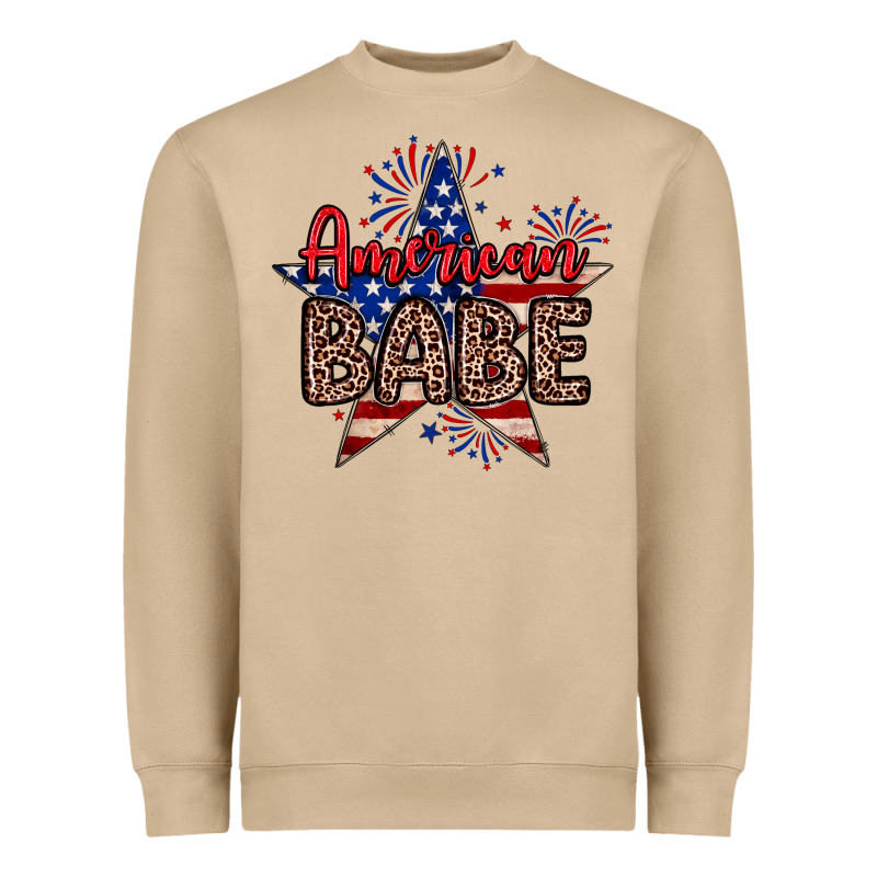 American Babe Heavyweight Sweatshirt by Neo Western | Teevron