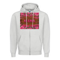Floral Leopard Mama Tumbler Zipper Hoodie | Teevron