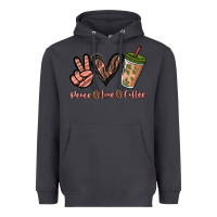 Smoke peace love coffee Heavyweight Hoodie - NancyCooperArtShop