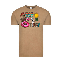 Tan Tipsy Vintage Tee | Teevron