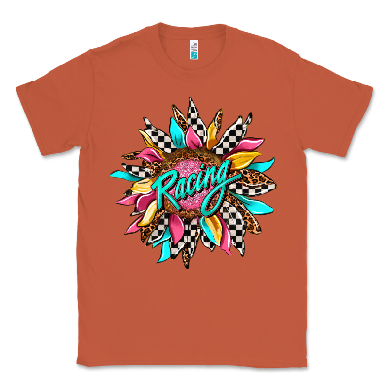 Racing Sunflower Front Classic Tee by AdoDesignShop | Teevron
