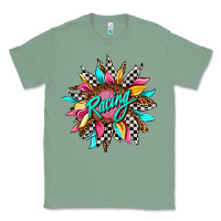 Sage racing sunflower front Classic Tee - AdoDesignShop