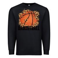 Black custom name basketball Premium Sweatshirt - MaliasSmallBusiness