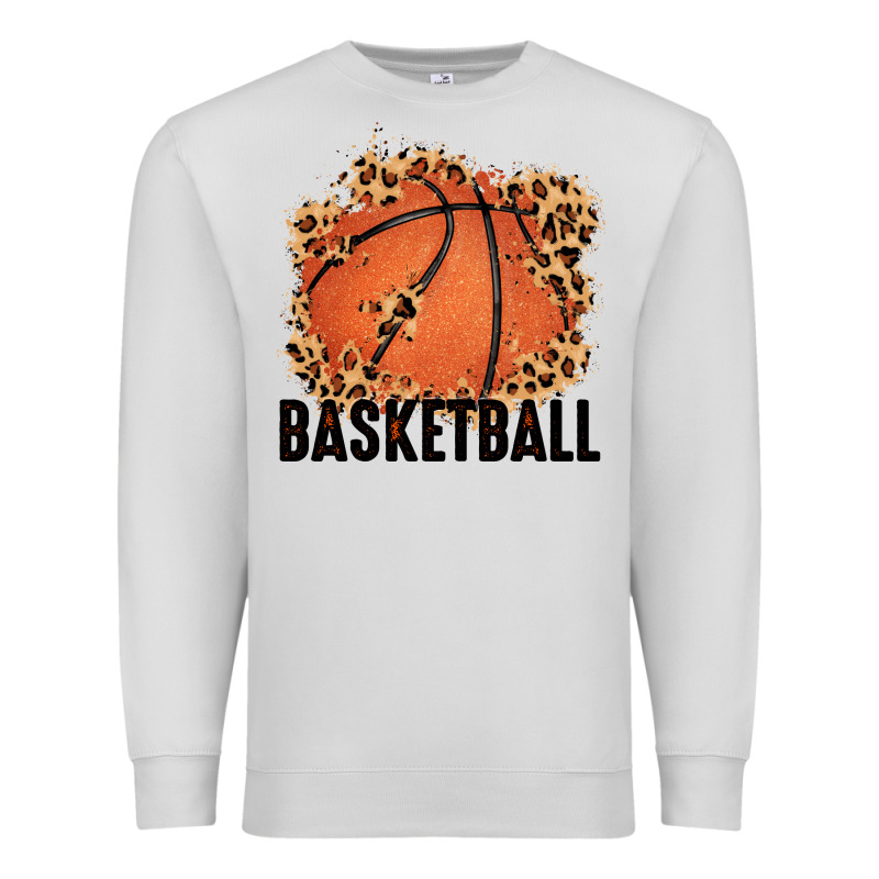Custom Name Basketball Premium Sweatshirt by MaliasSmallBusiness | Teevron