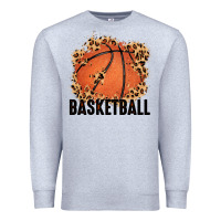 Heather Grey custom name basketball Premium Sweatshirt - MaliasSmallBusiness