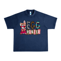 Navy Egg Hunter Urban Heavy Tee - CowhideDigitalArt