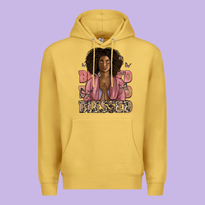 Blessed Black Woman Premium Hoodie Designed By Artiststas