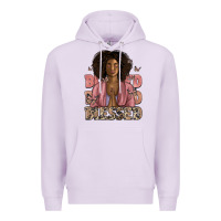 Lilac blessed black woman Premium Hoodie - Artiststas