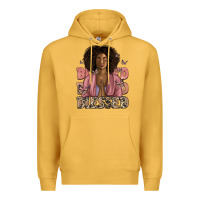 Mustard blessed black woman Premium Hoodie - Artiststas